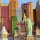 El Hotel New-York New-York, en pleno Strip de Las Vegas.
